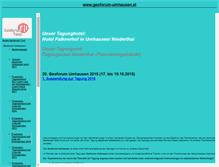 Tablet Screenshot of geoforum-umhausen.at